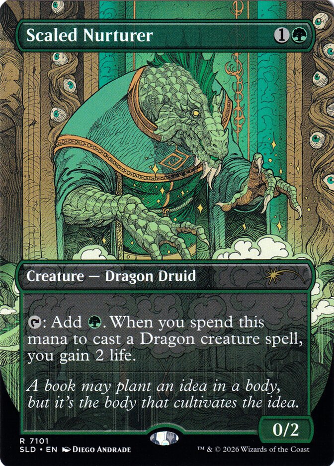 Scaled Nurturer (7101) - Secret Lair Drop (SLD)
