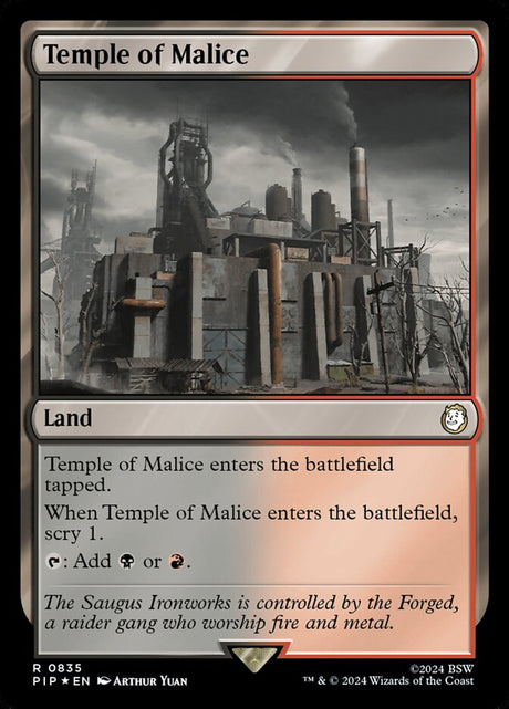 Temple of Malice (835) - Fallout (PIP)