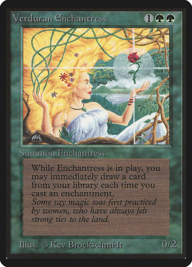 Verduran Enchantress (223) - Limited Edition Beta (LEB)