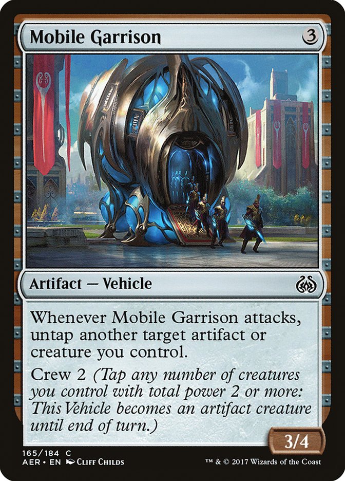 Mobile Garrison (165) - Aether Revolt (AER)