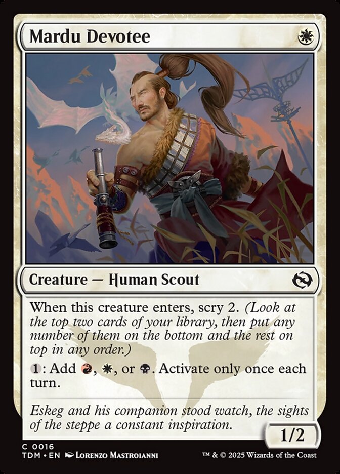 Mardu Devotee (16) - Tarkir: Dragonstorm (TDM)