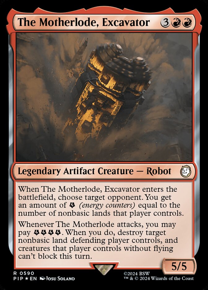 The Motherlode, Excavator - [Surge Foil] Fallout (PIP)