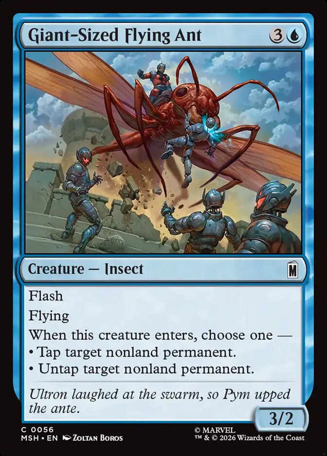 Giant-Sized Flying Ant (56) - Marvel Super Heroes (MSH)