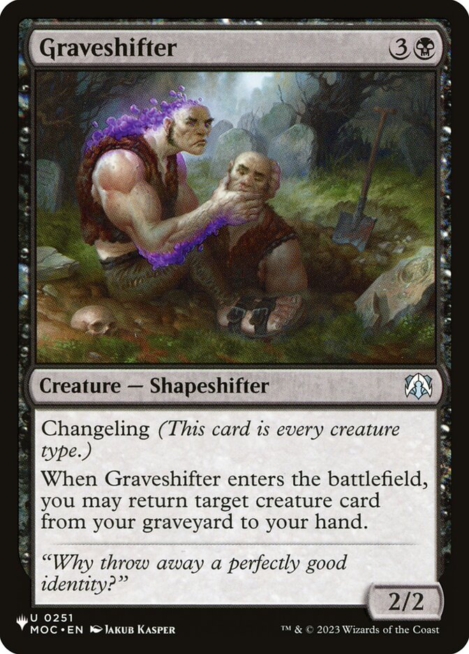 Graveshifter (MOC-251) - The List (PLST)