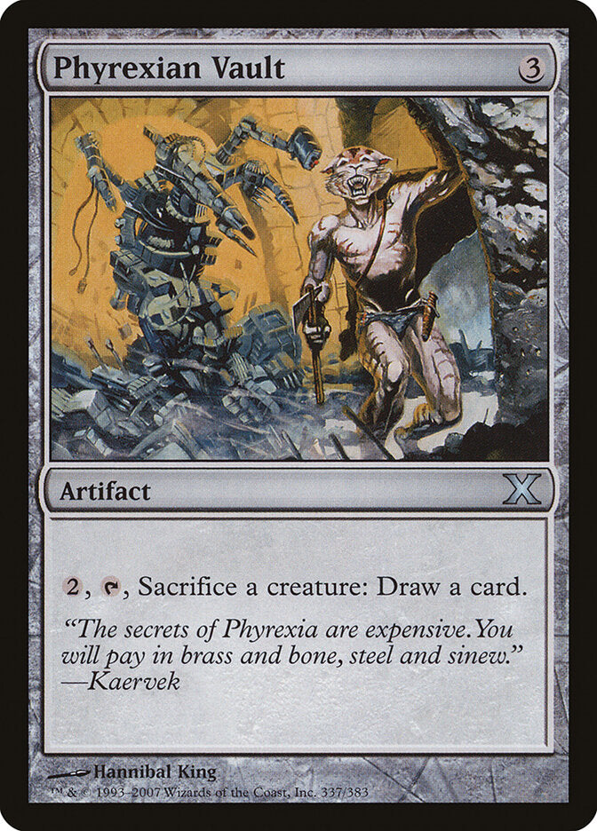 Phyrexian Vault (337) - Tenth Edition (10E)