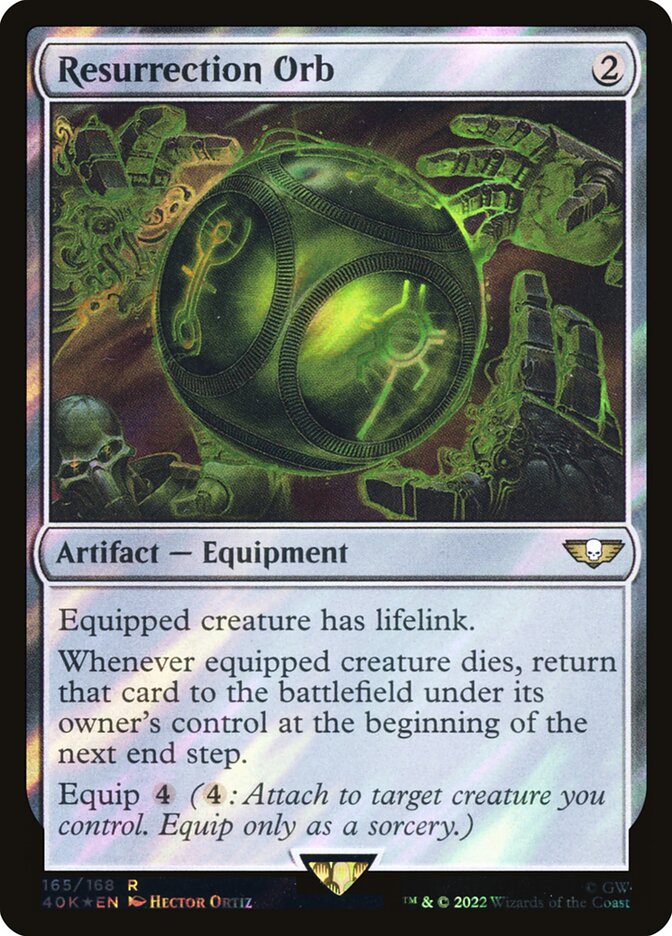 Resurrection Orb (165★) - Warhammer 40,000 Commander (40K)