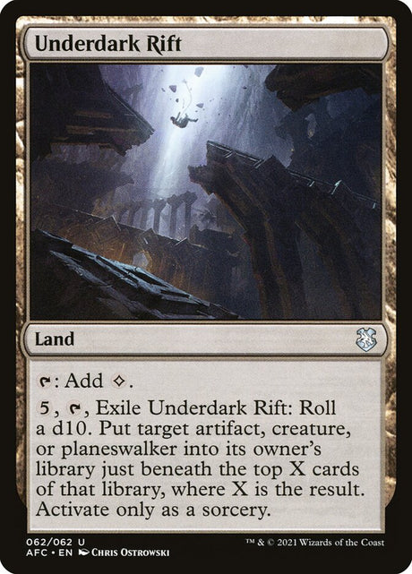Underdark Rift (62) - Forgotten Realms Commander (AFC)