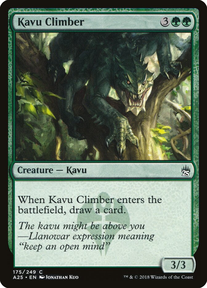Kavu Climber (175) - Masters 25 (A25)
