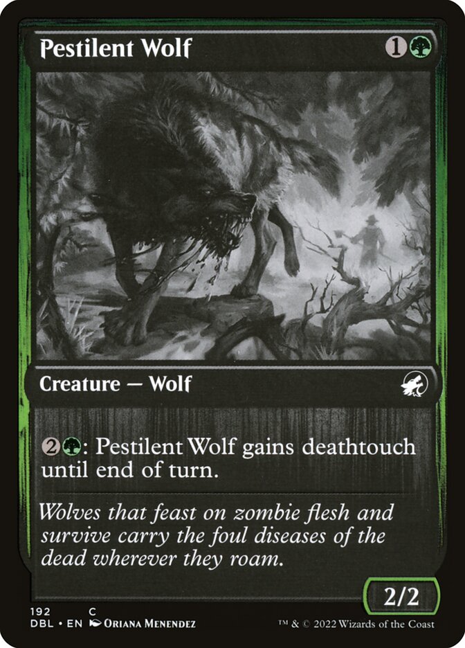 Pestilent Wolf - Innistrad: Double Feature (DBL)