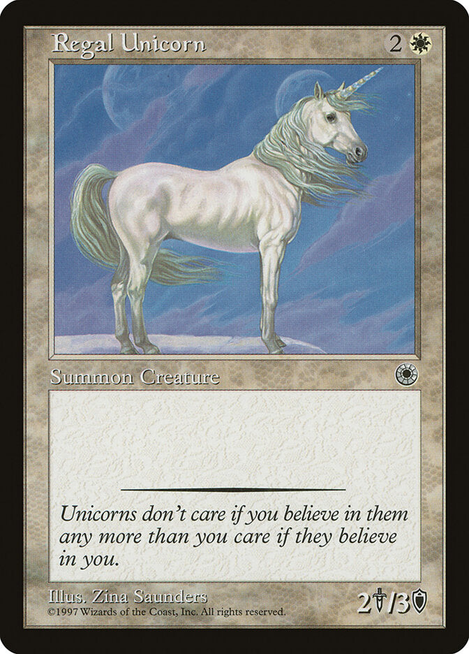 Regal Unicorn (22) - Portal (POR)
