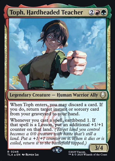 Toph, Hardheaded Teacher (246s) - Avatar: The Last Airbender Promos (PTLA)