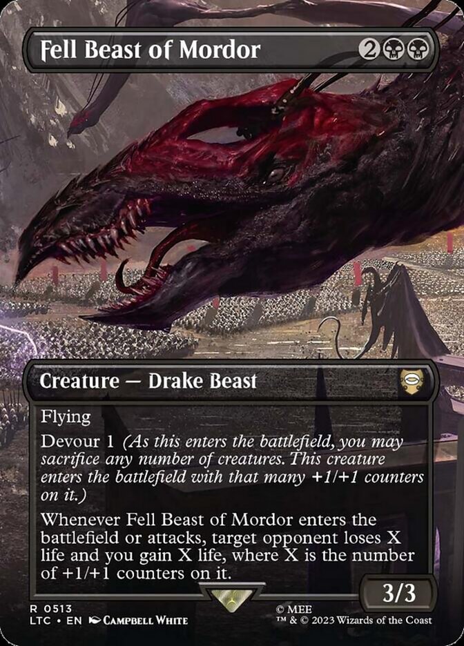 Fell Beast of Mordor (513) - Tales of Middle-earth Commander (LTC)