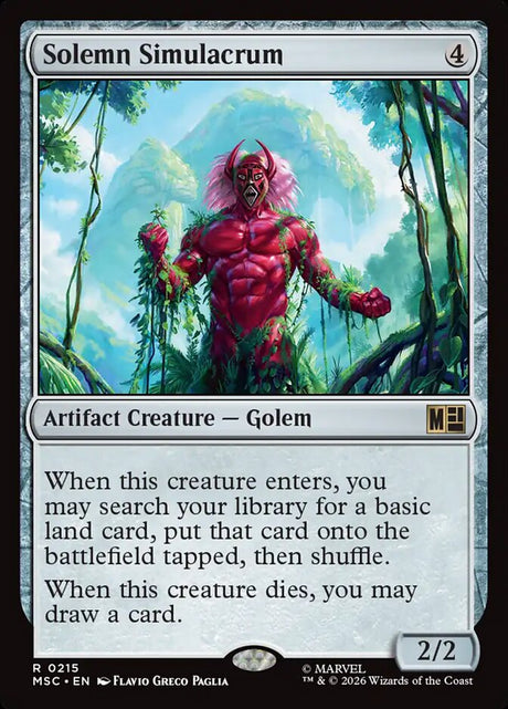 Solemn Simulacrum (215) - Marvel Super Heroes Commander (MSC)