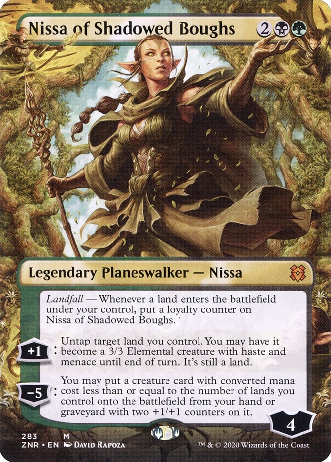 Nissa of Shadowed Boughs (283) - Zendikar Rising (ZNR)