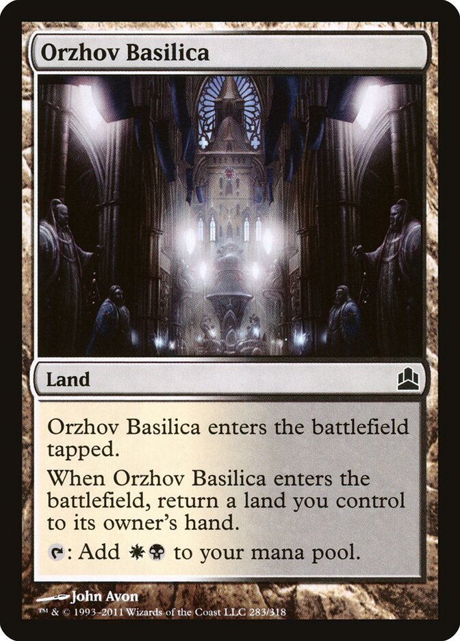 Orzhov Basilica (283) - Commander 2011 (CMD)