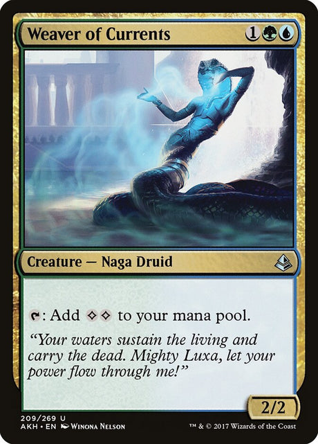Weaver of Currents (209) - Amonkhet (AKH)