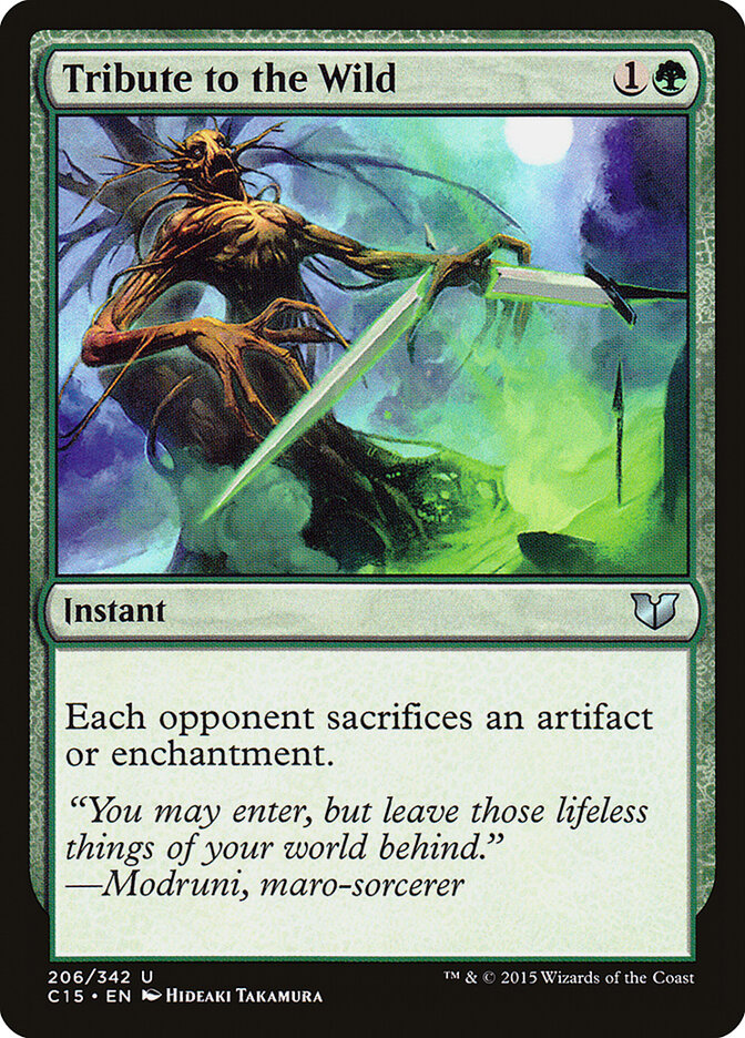 Tribute to the Wild (206) - Commander 2015 (C15)