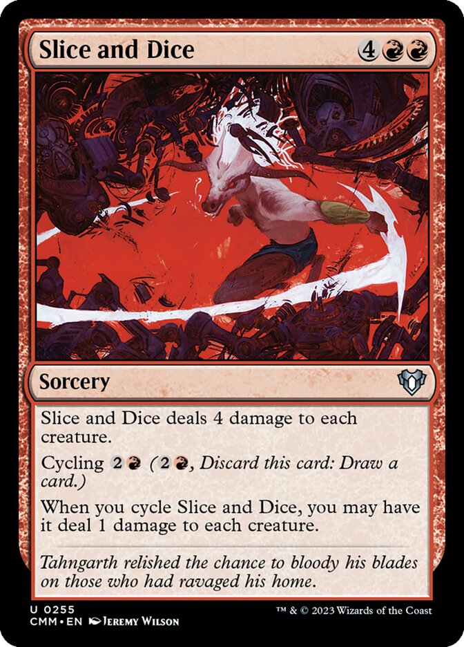 Slice and Dice (255) - Commander Masters (CMM)