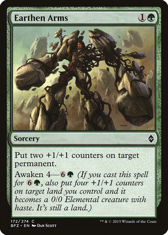 Earthen Arms (172) - Battle for Zendikar (BFZ)