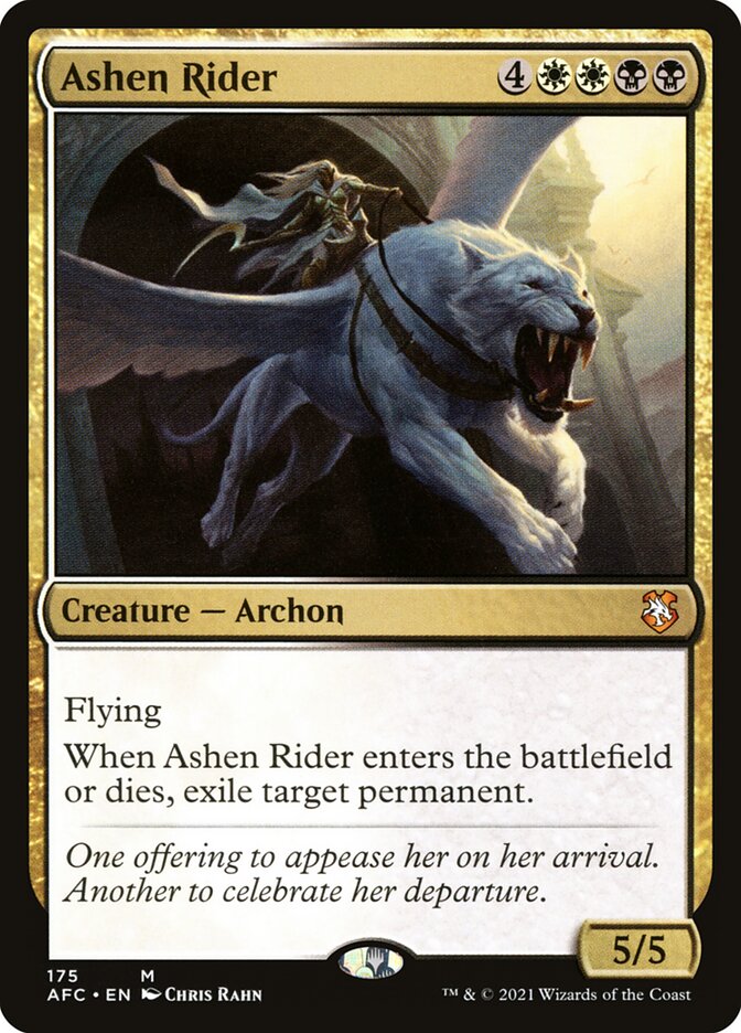 Ashen Rider (175) - Forgotten Realms Commander (AFC)
