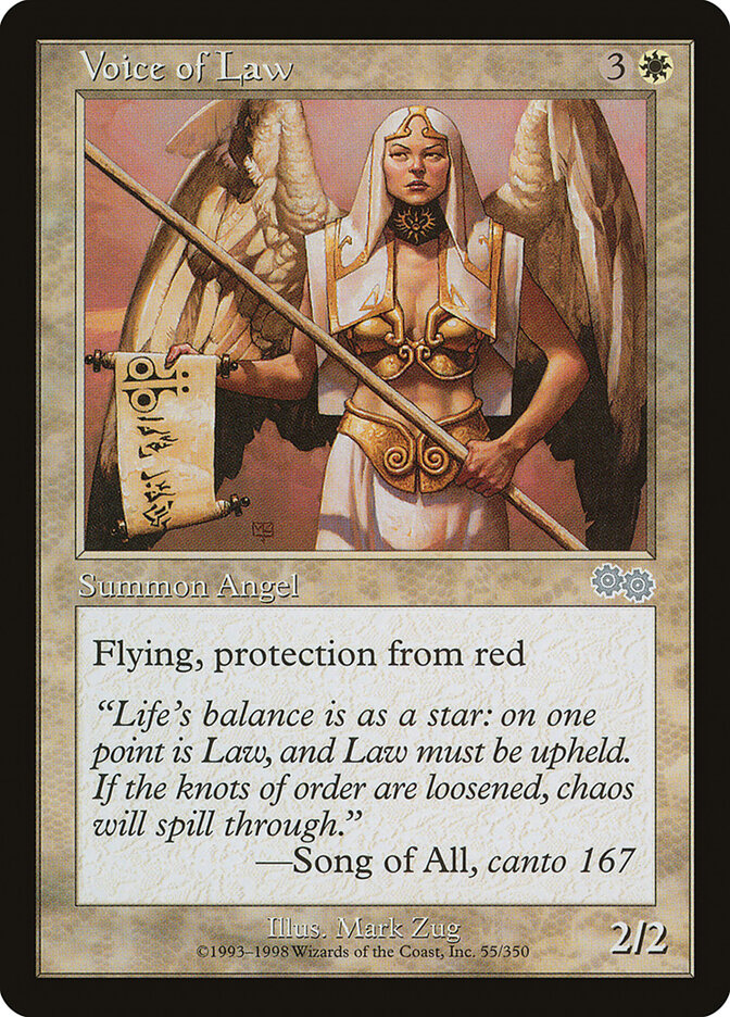 Voice of Law (55) - Urza's Saga (USG)