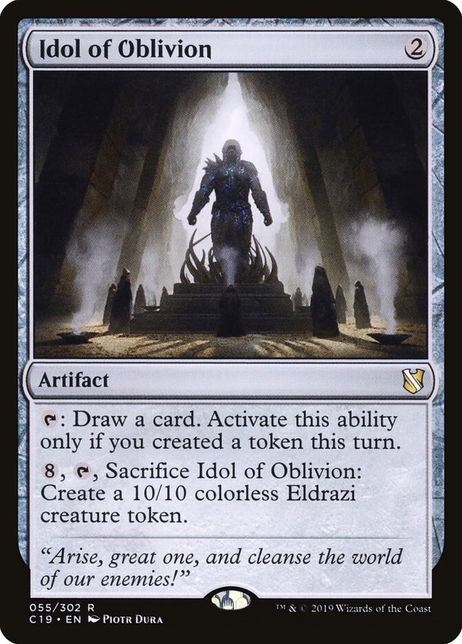 Idol of Oblivion (55) - Commander 2019 (C19)