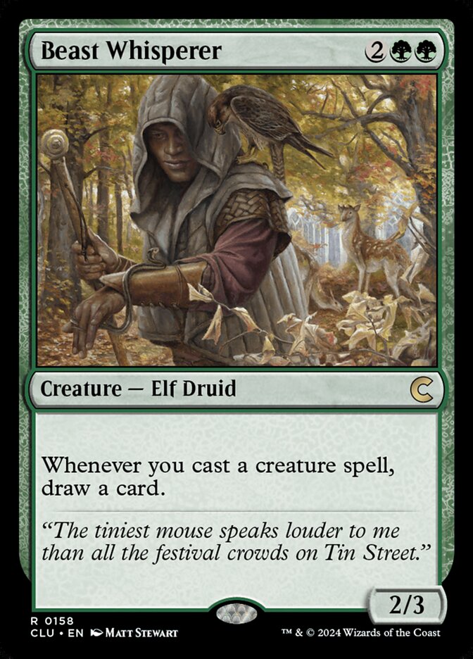 Beast Whisperer (158) - Ravnica: Clue Edition (CLU)