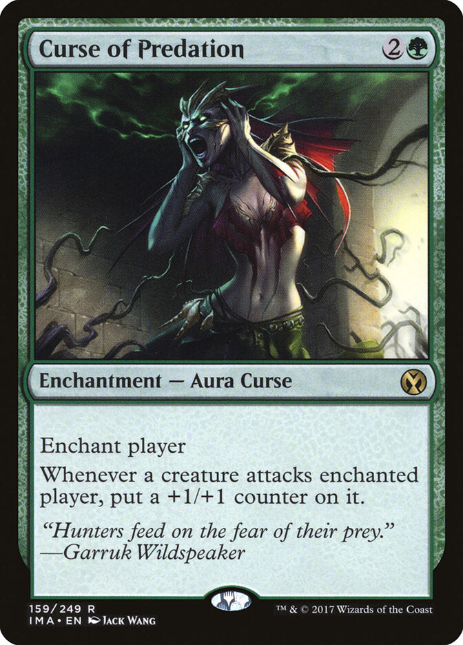 Curse of Predation (159) - Iconic Masters (IMA)