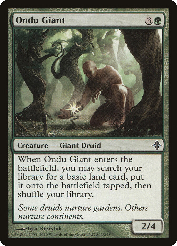 Ondu Giant (202) - Rise of the Eldrazi (ROE)