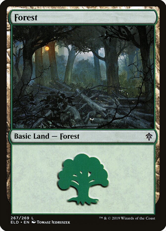 Forest (267) - Throne of Eldraine (ELD)