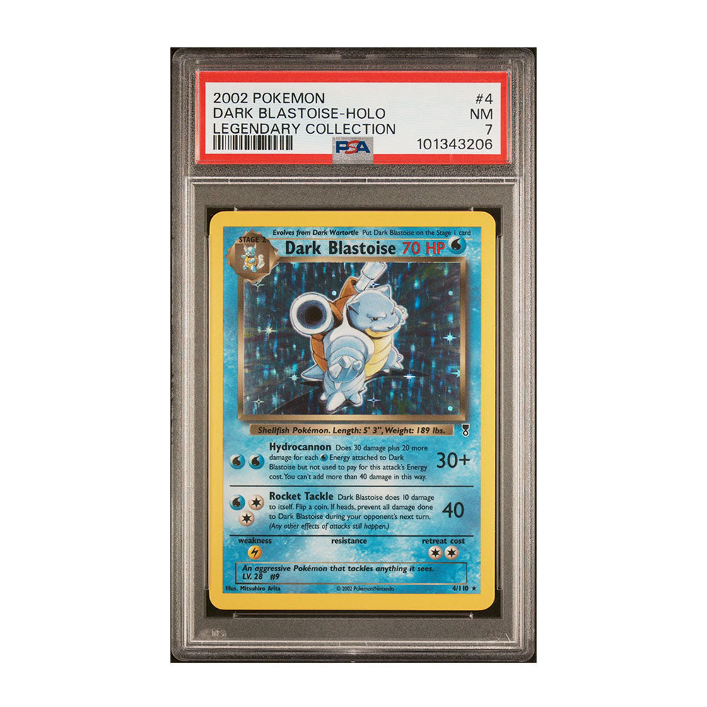 Dark Blastoise - [Holo, Graded PSA 7] Legendary Collection (LC)