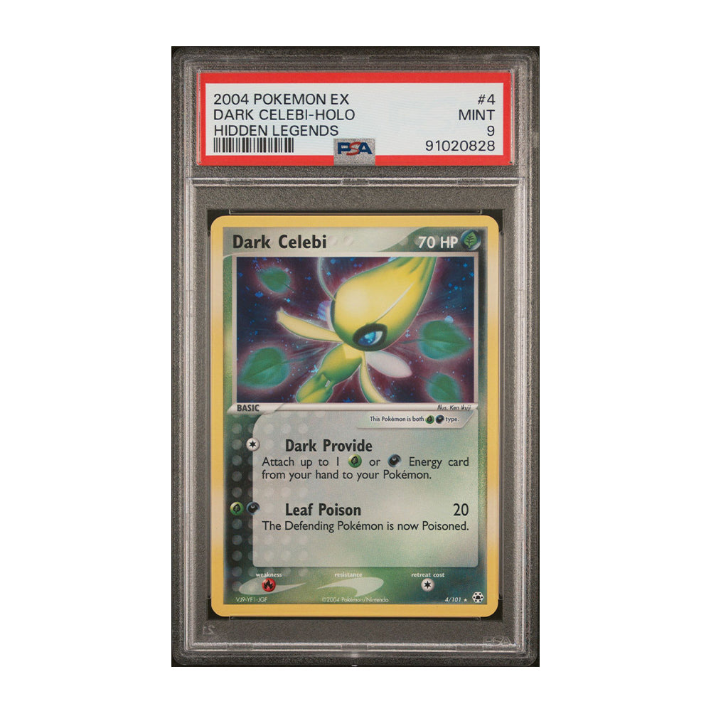 Dark Celebi - [Graded PSA 9] Hidden Legends (HL)