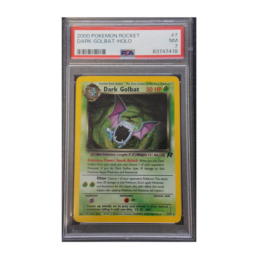Dark Golbat (7) - [Graded PSA 9] Team Rocket (TR)