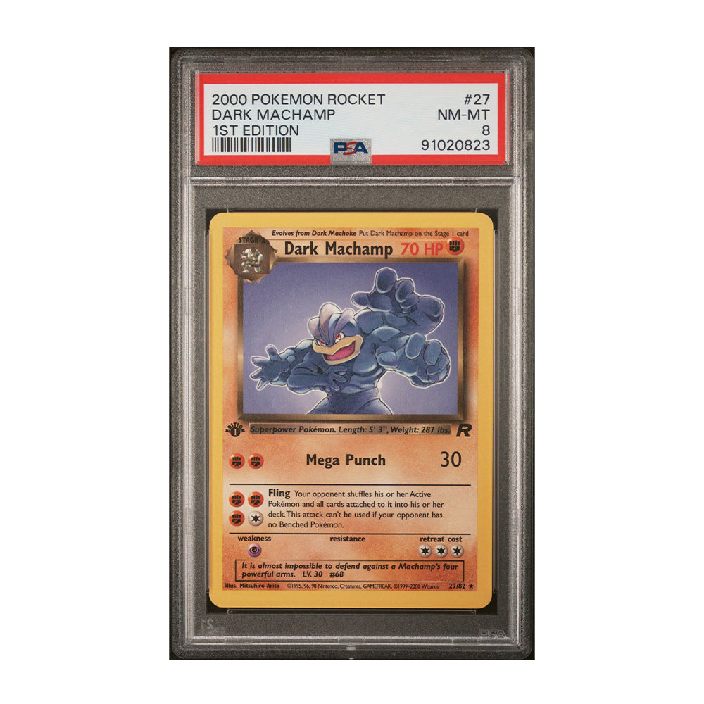 dark machamp pokemon card Dark Machamp (27) - 1st Edition
