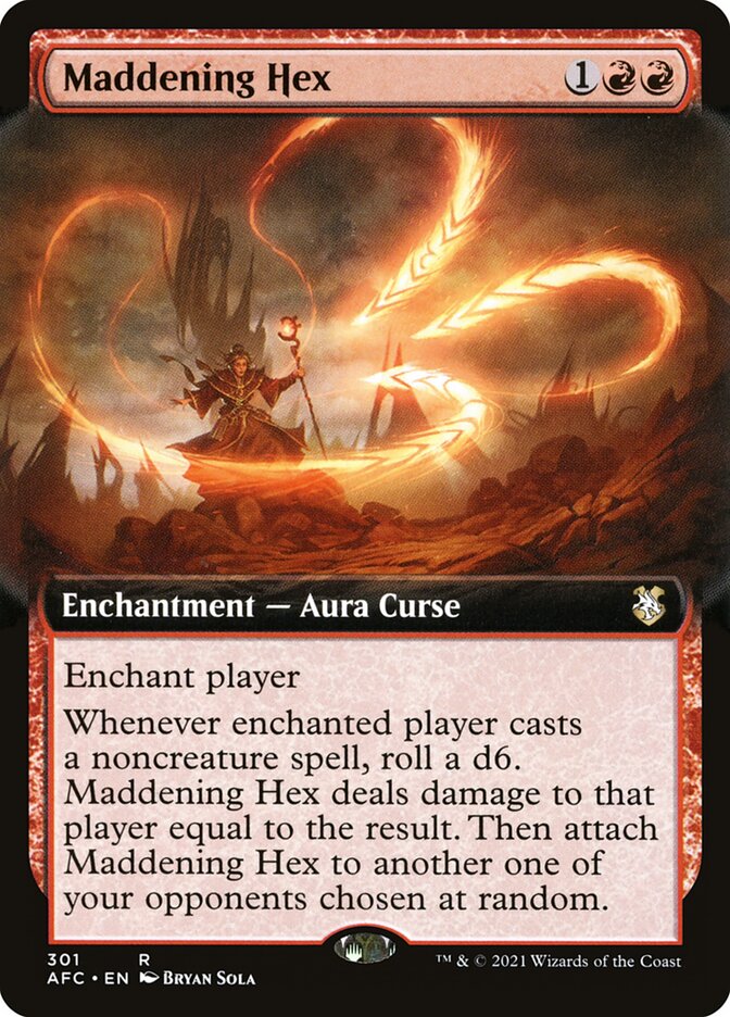 Maddening Hex (301) - Forgotten Realms Commander (AFC)
