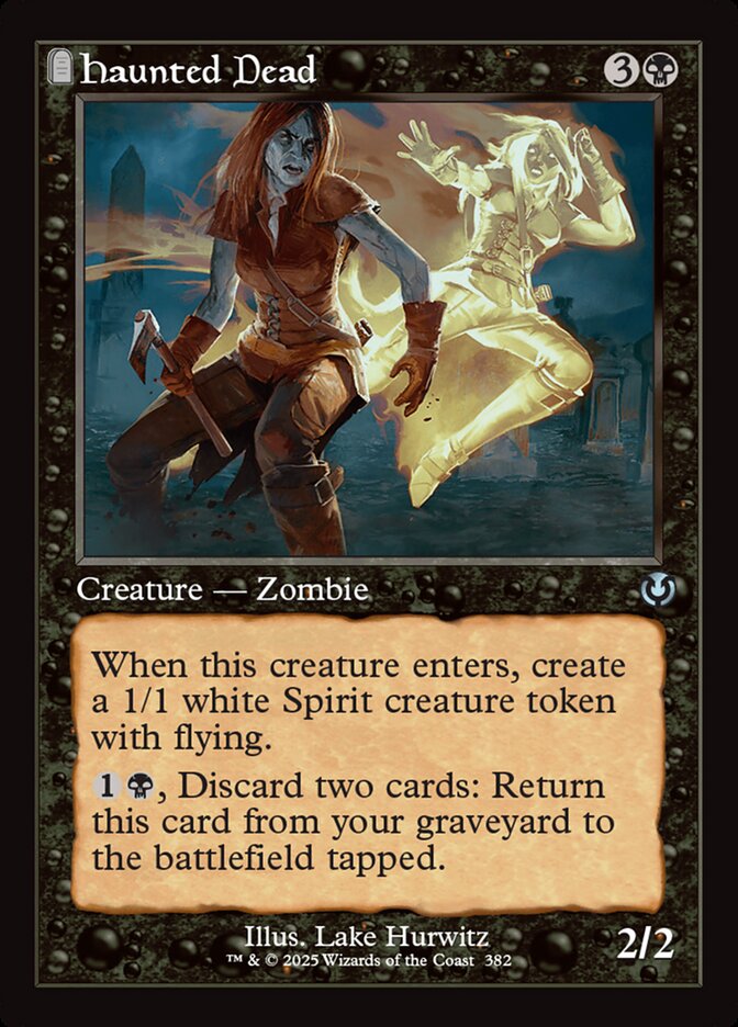 Haunted Dead - [Foil, Retro Frame] Innistrad Remastered (INR)