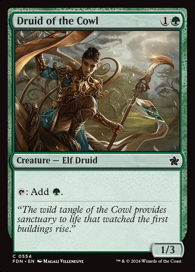 Druid of the Cowl (554) - Foundations (FDN)