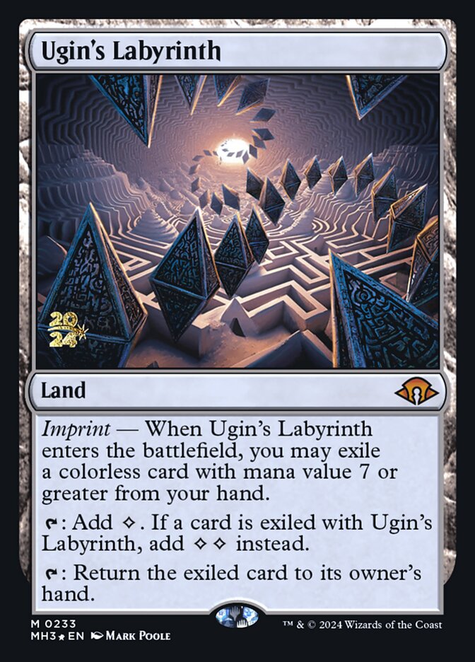Ugin's Labyrinth (233s) - Modern Horizons 3 Promos (PMH3)