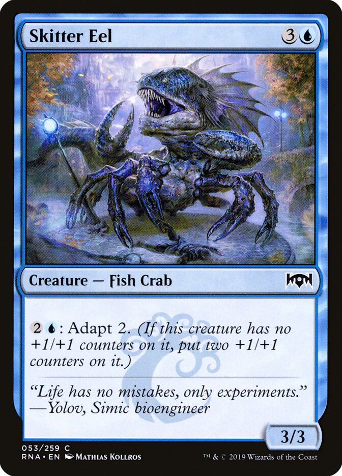 Skitter Eel (53) - Ravnica Allegiance (RNA)
