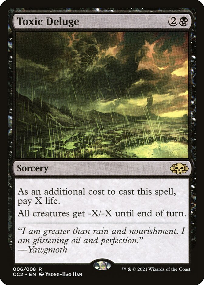 Toxic Deluge (6) - Commander Collection: Black (CC2)