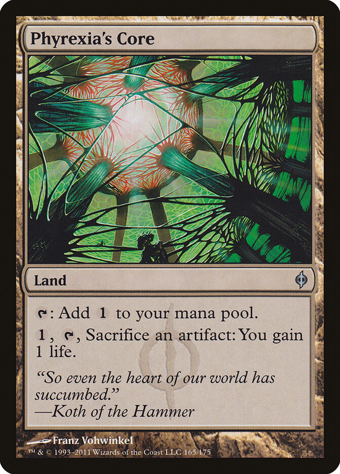 Phyrexia's Core (165) - New Phyrexia (NPH)