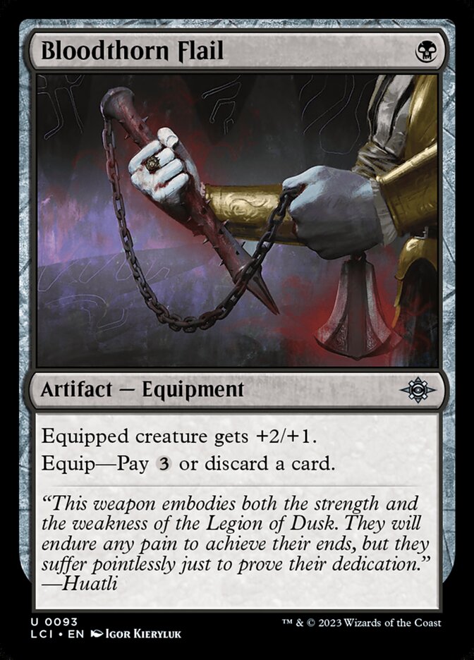 Bloodthorn Flail (93) - The Lost Caverns of Ixalan (LCI)