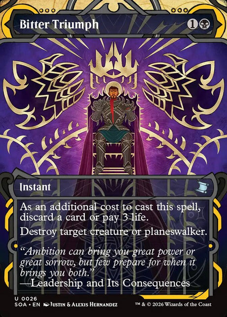 Bitter Triumph (26) - Secrets of Strixhaven Mystical Archive (SOA)