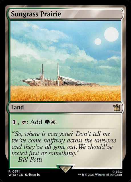 Sungrass Prairie (311) - Doctor Who (WHO)