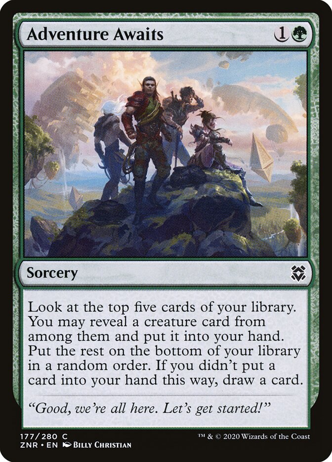 Adventure Awaits (177) - Zendikar Rising (ZNR)