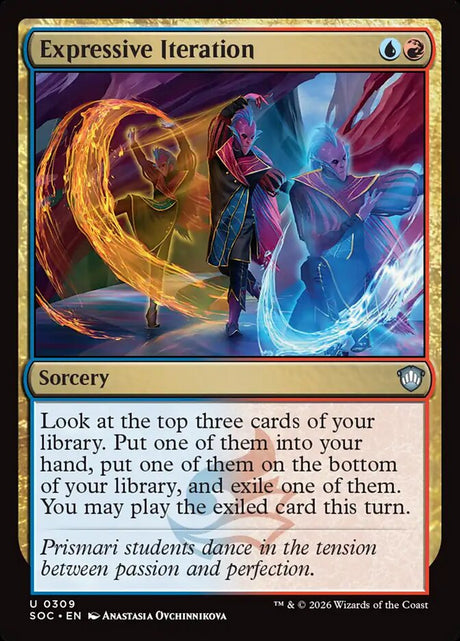 Expressive Iteration (309) - Secrets of Strixhaven Commander (SOC)