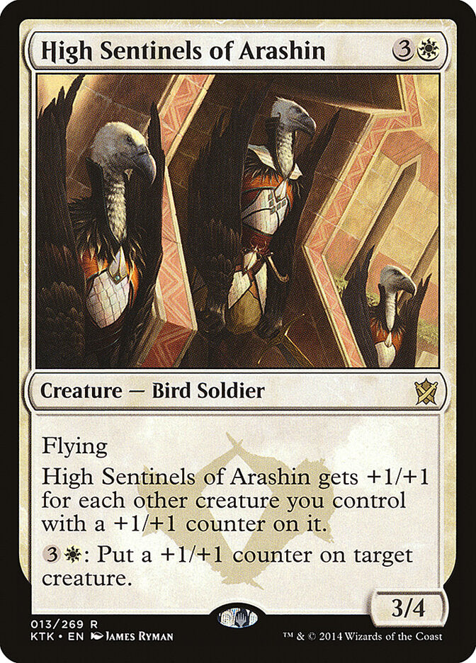 High Sentinels of Arashin (13) - Khans of Tarkir (KTK)