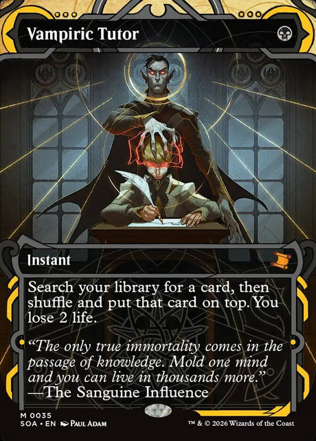 Vampiric Tutor (35) - Secrets of Strixhaven Mystical Archive (SOA)