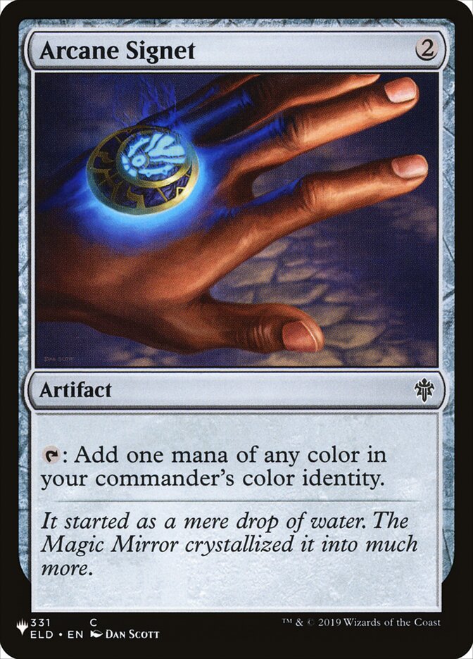 Arcane Signet (ELD-331) - The List (PLST)
