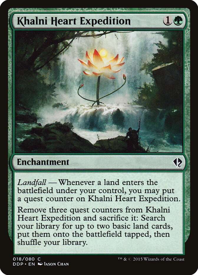 Khalni Heart Expedition (18) - Duel Decks: Zendikar vs. Eldrazi (DDP)